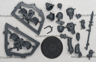 #ad #ad Horus Heresy Warhammer 40k Mk II Assault Marine with Power Spear Lance Blind Buy $17.95