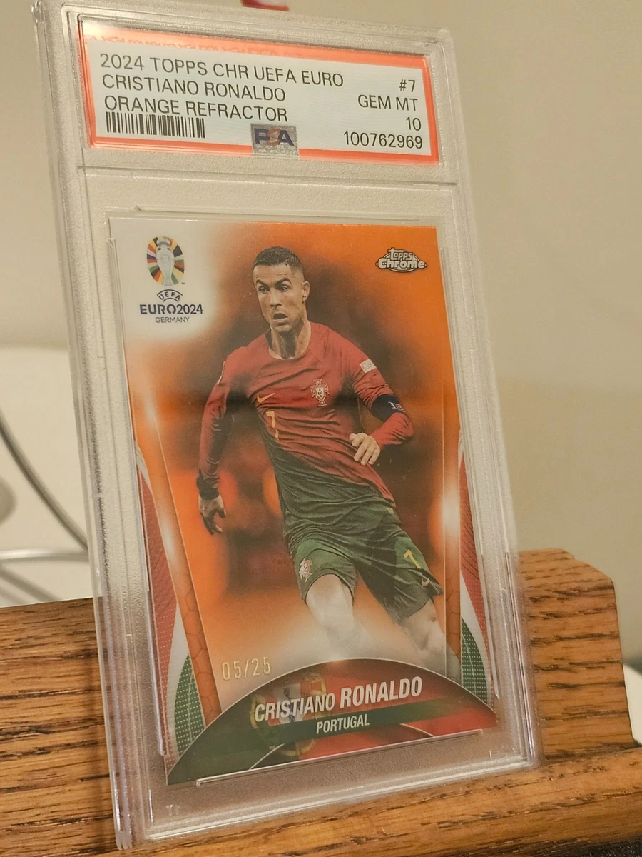 Topps Chrome Uefa Euro 2024 Cristiano Ronaldo #DB-7 for sale | eBay
