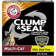 Arm  Hammer Clump  Seal Litter, Multi-Cat 14lb