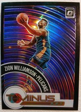 2020-21 Optic Basketball Zion Williamson Purple Holo New Orleans Pelicans Insert