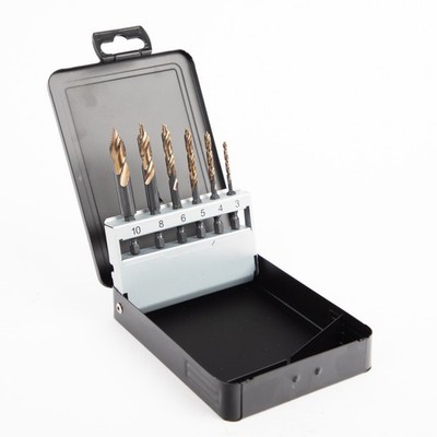 CK T3200 01 Vorteck 6-teiliges Kobalt HSS Bohrer-Set 3-10 mm