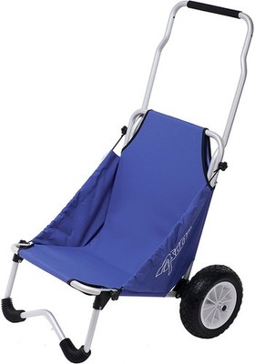 Ascan Surf-Buggy Surfbrett Board Sup Transportwagen Blau