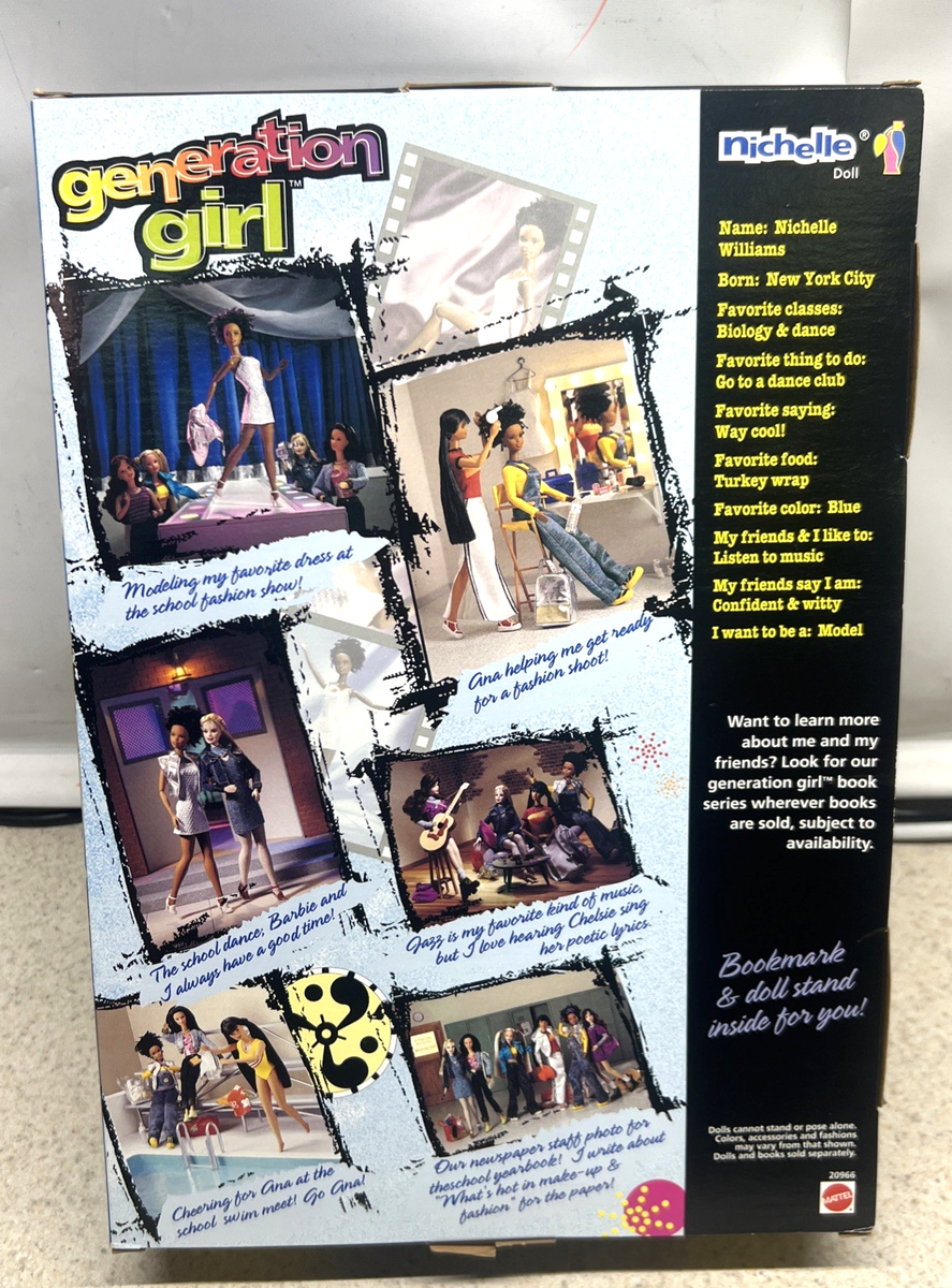Generation Girl Dance Party Nichelle 1999 Barbie Doll for sale