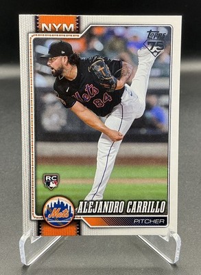 2026 Topps Series 2 - Alejandro Carrillo #531 (RC) - New York Mets