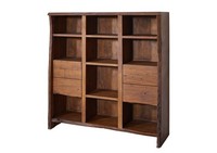 Highboard Regal BüCherregal Standregal 4 Schubladen - Akazienholz Massiv 142X147
