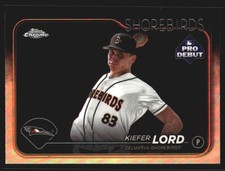 2024 Topps Chrome Pro Debut Refractor Kiefer Lord #PDC-101 W1