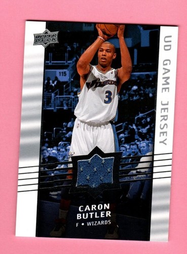 Caron Butler #GA-BU 2008 Upper Deck Game Jersey card