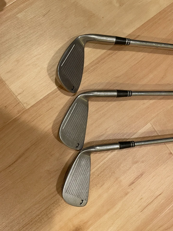 Lote de 3 palos de golf Nicklaus The Bear # 3 5 9 Iron Linear Dynamics mano izquierda izquierda derecha Foto 3 de 4