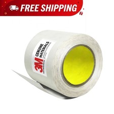 Invisible Adhesive Paint Protection Film 6x12" - 8 Mil Clear Polyurethane Shield