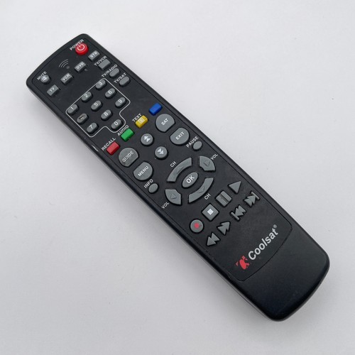 Coolsat Remote Control For 4000 Pro FTA Digital Satellite Receiver Works OEM