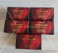 bath and body works the men's shop adrenaline shea butter cleansing bar x5