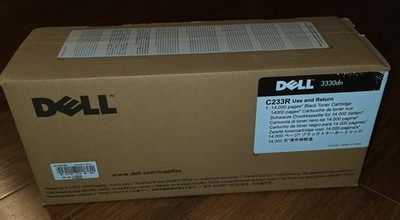 Dell C233R (14,000 Pages) Black Toner Cartridge 3330dn