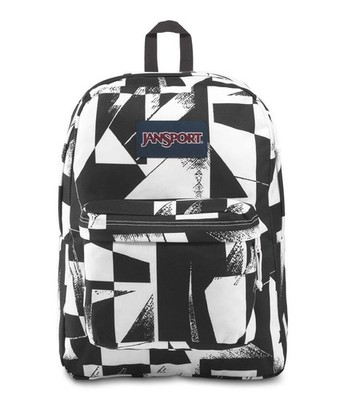  JanSport Superbreak Backpack, Back to School Bag, Rucksack, Vector Lines