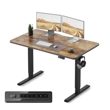 Standing Desk, 48 x 24 Inches Height Adjustable Stand up Desk, Sit Stand Home...