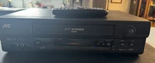 JVC HR-A591U VHS VCR Player Recorder Hi-Fi Stereo With Remote Tested Working EUC