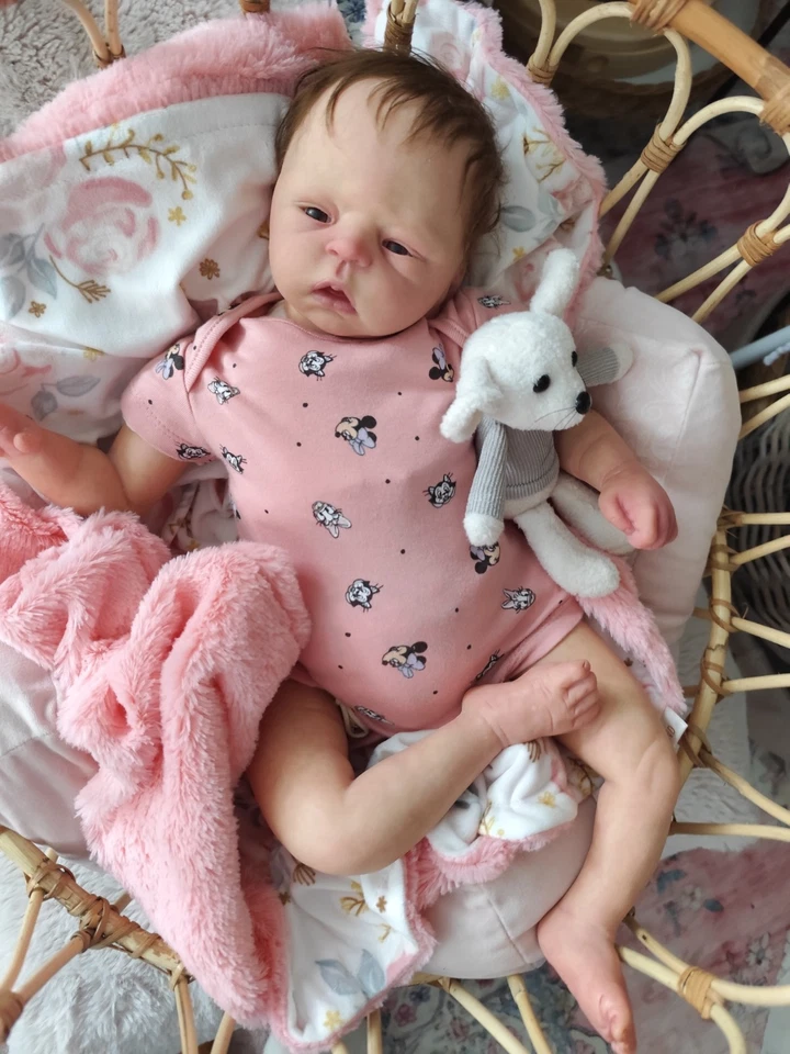 Reborn Baby Asher by Donna Lee super selten ausverkauft  Wachbaby Neugeborene - Bild 3 von 4