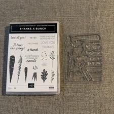 Stampin' Up Thanks A Bunch 160816 Photopolymer Stamp Set Thank You  Carrots