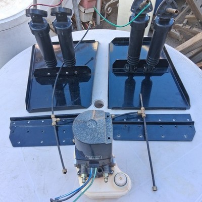 Bennett Sport Trim Tab 12x10x16  1 pair complete as pictured,