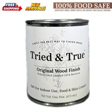 Pint Linseed Oil Beeswax Blend Non-Toxic Food Safe for Wood Finish Woodwork