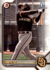 2022 Bowman 1st - Zayed Salinas