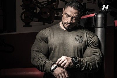 (09) NEBBIA Langarmshirt 341 Hard Core Roots XL | Bodybuilding Baumwolle Shirt