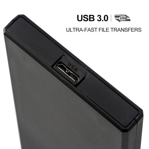 2,5 3,5" External Hard Drives Enclosure USB 3.0 SATA HDD SSD Reader Case, 6/18TB - Bild 24 von 28