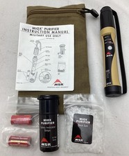 US Military MSR MIOX Portable Water Purifier NSN: 4610-01-513-8498  New