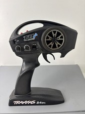 Traxxas 2-Channel TQi 2.4GHz Transmitter 6528 with Traxxas Link 6511 Used Works