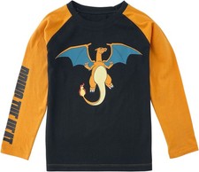 Pokemon Langarmshirt Unisex Kids - Glurak - B...