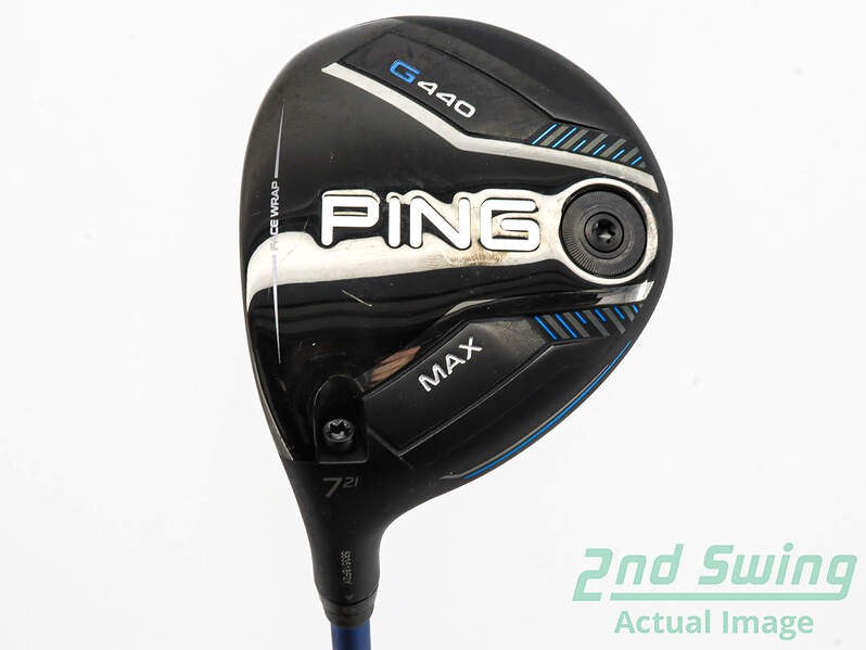Ping G440 MAX Fairway Wood 7 Wood 7W 21° Graphite Stiff Left 42.0