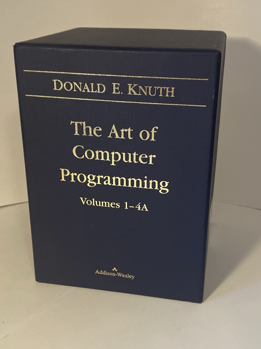 コンピュータ・IT The Art of Computer Programming 1-4A The Art of Computer Programming, Volumes 1-4A Boxed Set