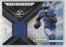 2022 Panini Limited Limitless Materials 68/99 D'Andre Swift #LM-DSW 1cc7