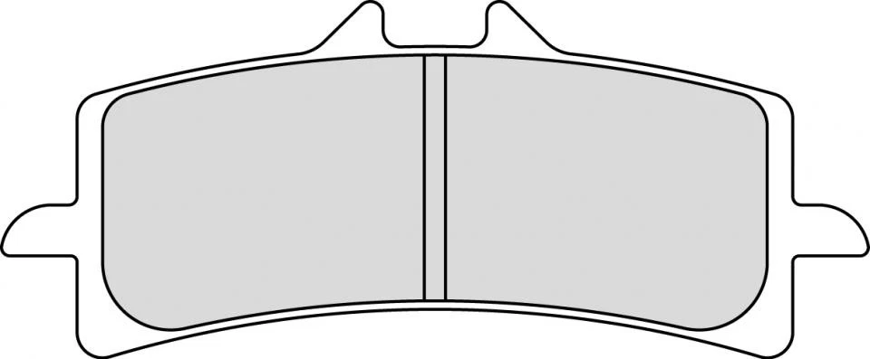 Plaquette de frein Ferodo pour Moto Ducati 1000 PANIGALE V4 R 2019 à 2020 AV - Photo 2/4