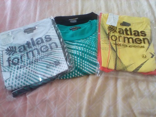 Six Atlas for Men T Shirts ( Restposten 6 T-Shirts )