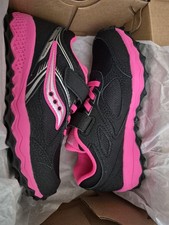 Saucony Girls 13.5 W Cohesion TR14 AC BLK/PNK SK166868