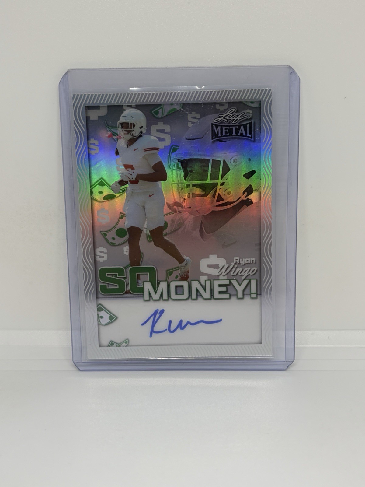 2025 Leaf Metal - Ryan Wingo So Money Auto /25 Texas