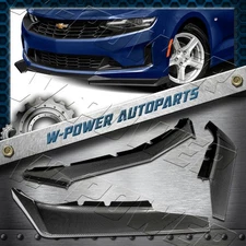 Carbon Style For 2016-2024 Chevy Camaro 1LE-Style Front Bumper Spoiler Lip Kit