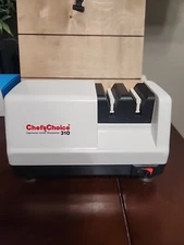 Chef's Choice ELECTRIC KNIFE SHARPENER 310 Diamond Hone TESTED Made In USA!