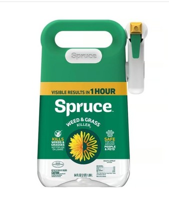Spruce Snap & Spray Weed & Grass Killer - 64oz each