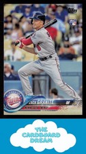 Zack Granite 2018 Topps #115 RC Rookie Minnesota Twins Baseball Card. rookie card picture