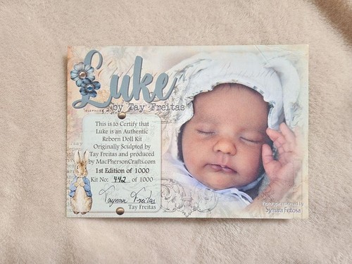 Reborn baby doll creative doll art doll limited edition kit Almost Unused - Picture 10 of 10