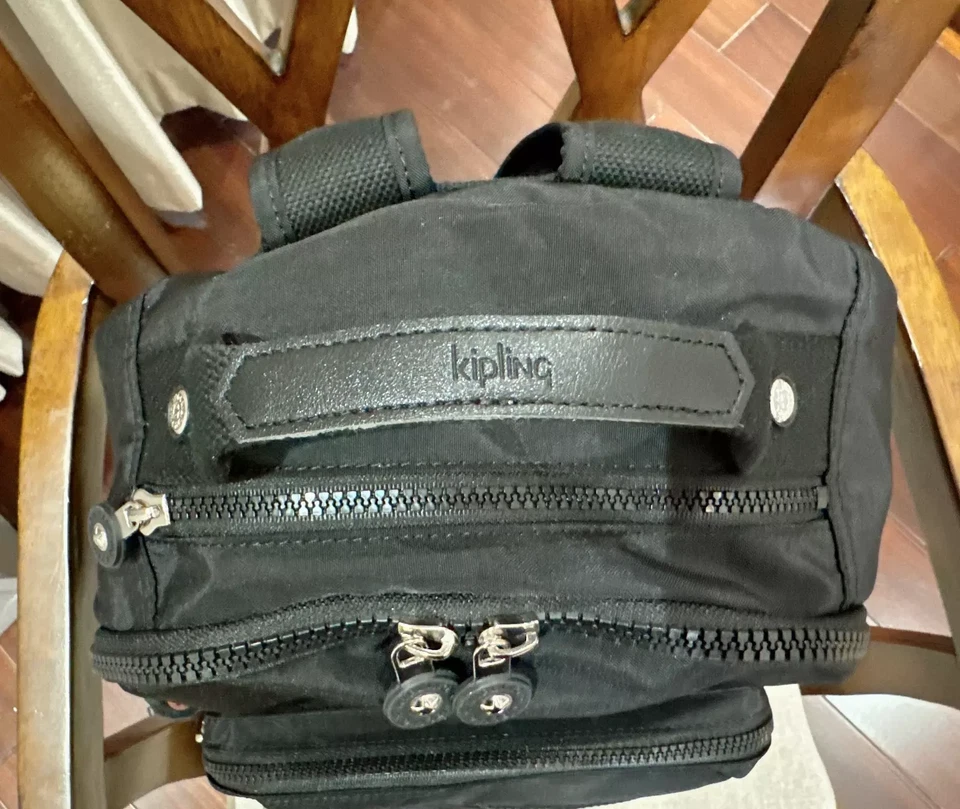 NWT Kipling Seoul up 15" laptop Large Backpack in Black 45cm H - Image 3 of 4