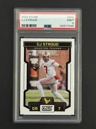 C.J. Stroud - 2023 Score - PSA 9 - #302