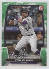 2023 Bowman Green Pattern 5/99 Ezequiel Tovar #15 04xs