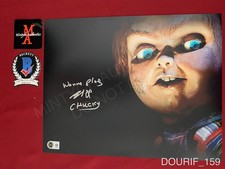 Brad Dourif autographed signed 11x14 photo Child's Play Chucky Beckett COA