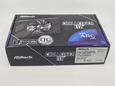 ASRock Intel Arc A380 Challenger ITX OC 6GB GDDR6 Graphics Card | eBay