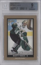 2006-07 Upper Deck Bee Hive Gold Marty Turco #69 BGS 9 MINT 1p0