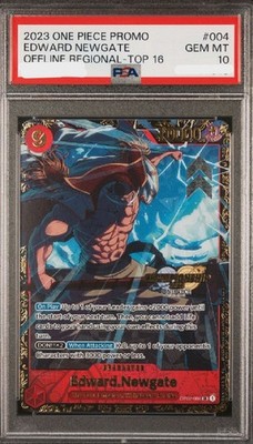 ★PSA10★ワンピース エドワード・ニューゲート OP02-004プロモ PSA10 One Piece Edward.Newgate OP02-004 Promo Card Championship
