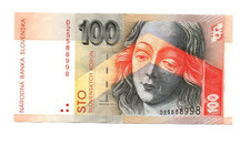 100 KORUN   VERY FINE CRISP  BANKNOTE FROM  SLOVAKIA  1993  PICK-22