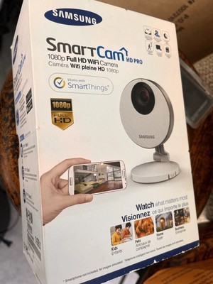 Samsung SmartCam HD Pro 1080p HD WiFi Security Camera P6410BN